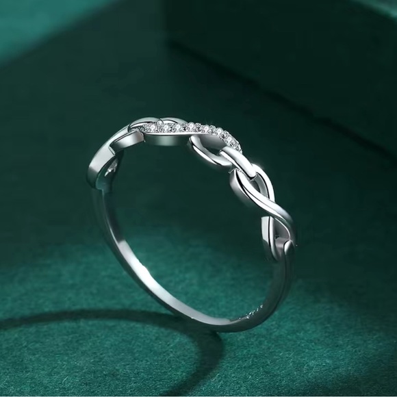 Infinity Symbol Ring - Picture 2 of 6